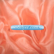 Ткань Органза (персиковый)